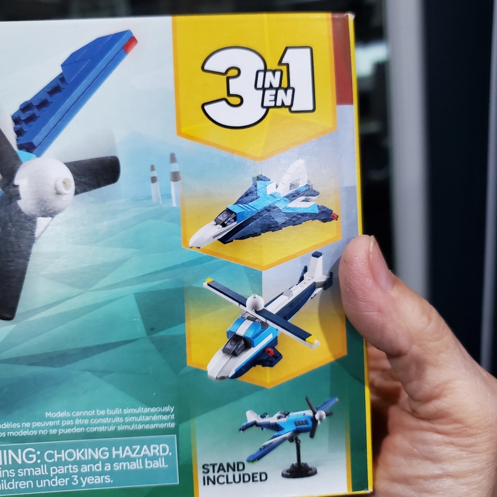 NIB LEGO #31160 Creator 3 in 1 Aircraft Race Plane Toy 178 Pieces - Picture 4 of 16